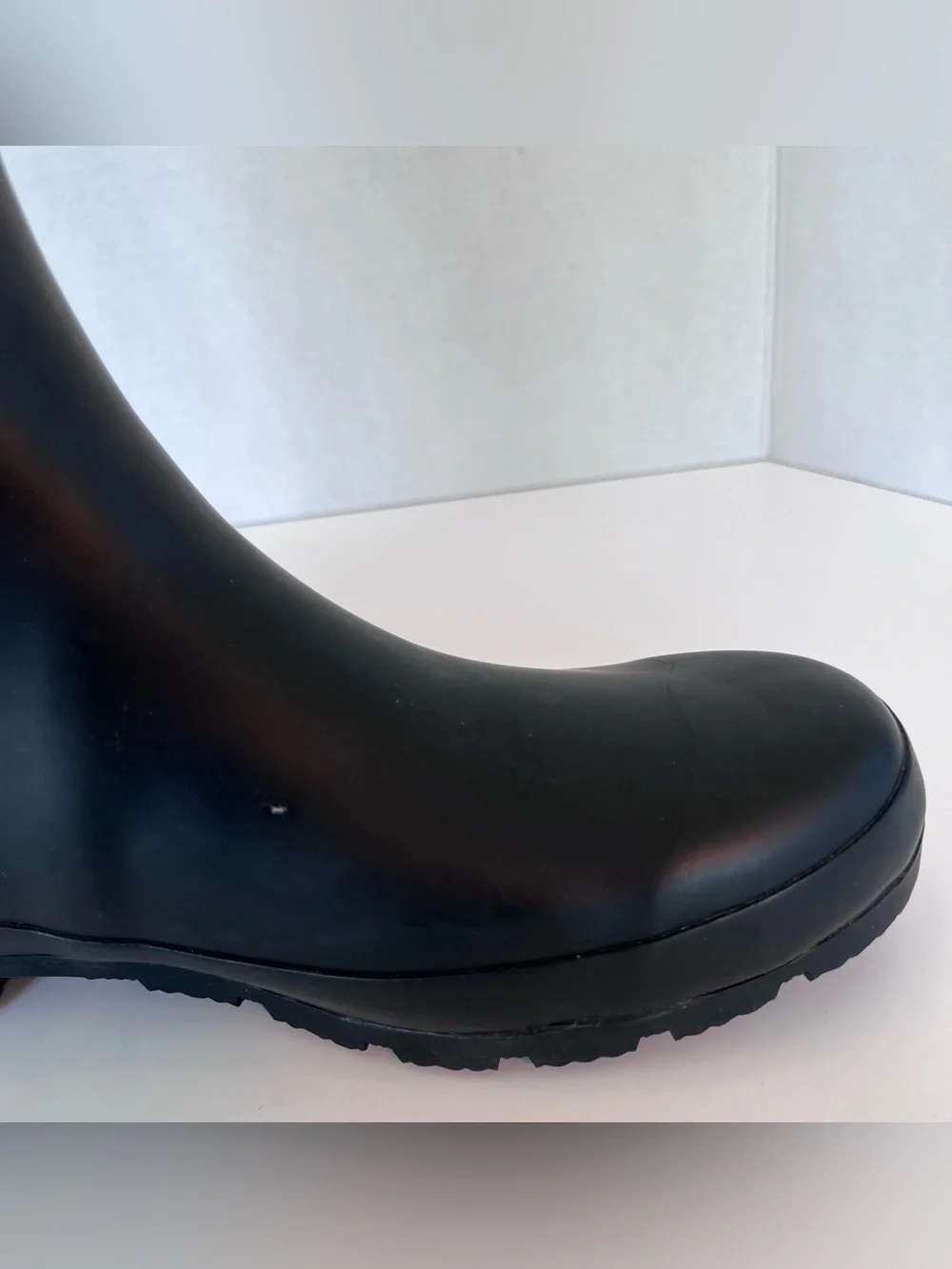 Hunter Original Tall Matte Black Mid-Calf Rubber Rain Boots